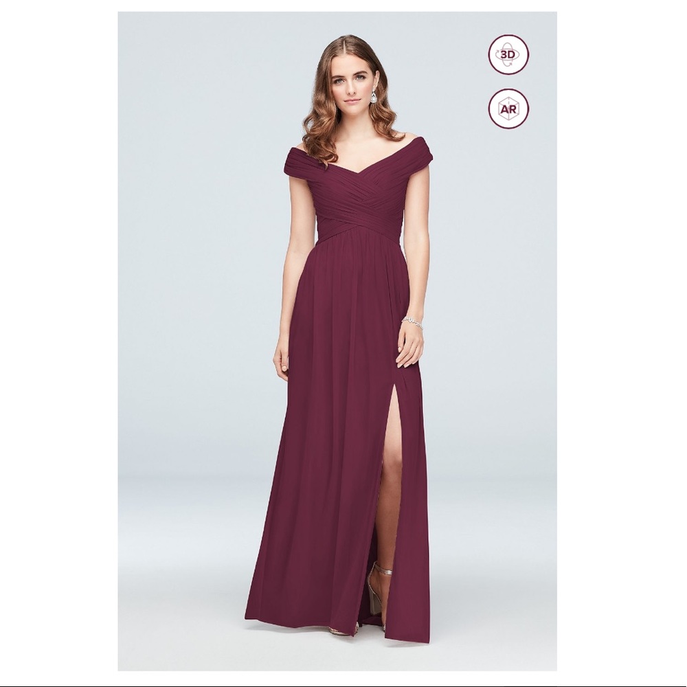 David’s Bridal Full Length Gown